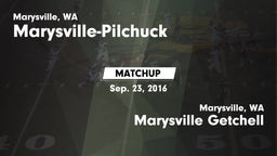 Matchup: Marysville-Pilchuck vs. Marysville Getchell  2016