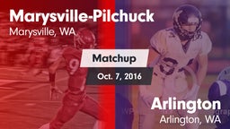 Matchup: Marysville-Pilchuck vs. Arlington  2016