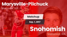 Matchup: Marysville-Pilchuck vs. Snohomish  2017