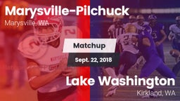 Matchup: Marysville-Pilchuck vs. Lake Washington  2018