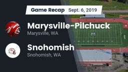 Recap: Marysville-Pilchuck  vs. Snohomish  2019