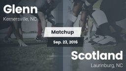 Matchup: Glenn  vs. Scotland  2016