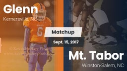 Matchup: Glenn  vs. Mt. Tabor  2017