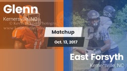 Matchup: Glenn  vs. East Forsyth  2017