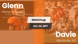Matchup: Glenn  vs. Davie  2017