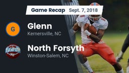 Recap: Glenn  vs. North Forsyth  2018