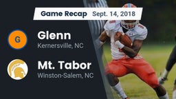 Recap: Glenn  vs. Mt. Tabor  2018