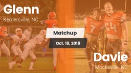 Matchup: Glenn  vs. Davie  2018