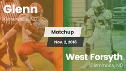 Matchup: Glenn  vs. West Forsyth  2018