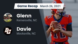 Recap: Glenn  vs. Davie  2021