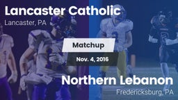 Matchup: Lancaster Catholic vs. Northern Lebanon  2016