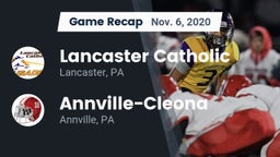 Recap: Lancaster Catholic  vs. Annville-Cleona  2020