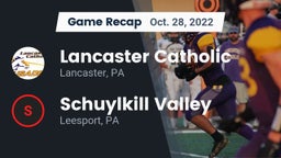 Recap: Lancaster Catholic  vs. Schuylkill Valley  2022