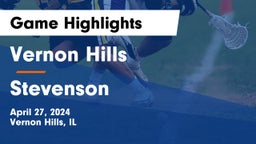 Vernon Hills  vs Stevenson  Game Highlights - April 27, 2024