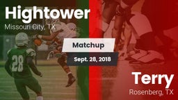 Matchup: Hightower High vs. Terry  2018