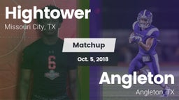 Matchup: Hightower High vs. Angleton  2018