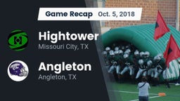Recap: Hightower  vs. Angleton  2018