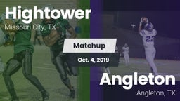 Matchup: Hightower High vs. Angleton  2019
