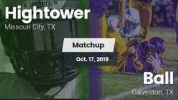 Matchup: Hightower High vs. Ball  2019