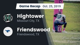 Recap: Hightower  vs. Friendswood  2019