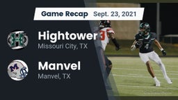 Recap: Hightower  vs. Manvel  2021