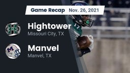 Recap: Hightower  vs. Manvel  2021