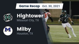 Recap: Hightower  vs. Milby  2021