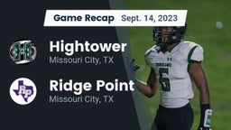 Recap: Hightower  vs. Ridge Point  2023