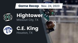 Recap: Hightower  vs. C.E. King  2023