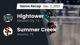 Recap: Hightower  vs. Summer Creek  2023