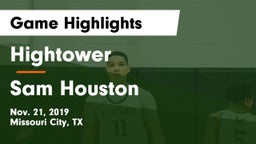 Hightower  vs Sam Houston  Game Highlights - Nov. 21, 2019
