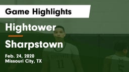 Hightower  vs Sharpstown  Game Highlights - Feb. 24, 2020