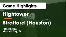 Hightower  vs Stratford  (Houston) Game Highlights - Feb. 24, 2023