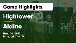 Hightower  vs Aldine  Game Highlights - Nov. 30, 2023