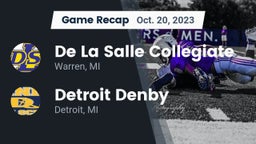 Recap: De La Salle Collegiate vs. Detroit Denby  2023