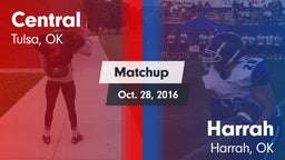 Matchup: Central  vs. Harrah  2016