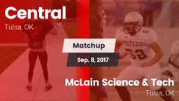 Matchup: Central  vs. McLain Science & Tech  2017