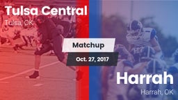 Matchup: Tulsa Central High vs. Harrah  2017