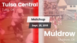 Matchup: Tulsa Central High vs. Muldrow  2018