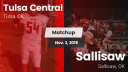 Matchup: Tulsa Central High vs. Sallisaw  2018