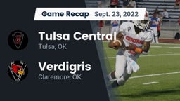 Recap: Tulsa Central  vs. Verdigris  2022