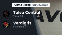 Recap: Tulsa Central  vs. Verdigris  2023