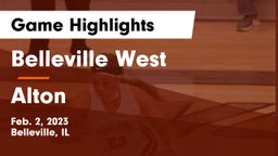Belleville West  vs Alton  Game Highlights - Feb. 2, 2023