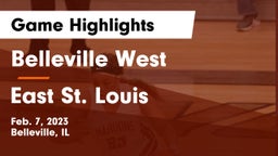 Belleville West  vs East St. Louis  Game Highlights - Feb. 7, 2023