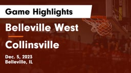 Belleville West  vs Collinsville  Game Highlights - Dec. 5, 2023