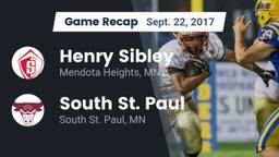 Recap: Henry Sibley  vs. South St. Paul  2017