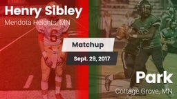 Matchup: Henry Sibley High vs. Park  2017