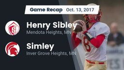 Recap: Henry Sibley  vs. Simley  2017