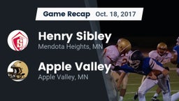 Recap: Henry Sibley  vs. Apple Valley  2017