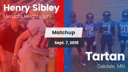 Matchup: Henry Sibley High vs. Tartan  2018